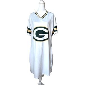 Green Bay Packers Women’s Sexy Jersey Dress - #12 Rodgers Size 3X / US 16